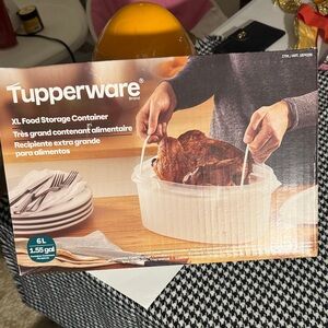 Tupperware White XL Food Storage Container